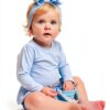 Baby Girls UPF 50 Swimwear Long Sleeve One Piece Princess-2