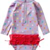 RuffleButts Baby One Piece Swimsuits UPF50 Sun Protection-1
