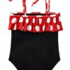 Girls One Piece Swimsuits UPF 50 Plus 3D Print Designs-1