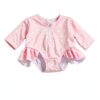 Baby Girl Swimsuit Long Sleeve Rash Guard Sun Protection-6