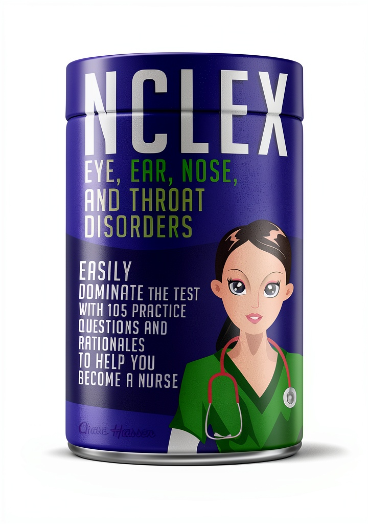 Installing Nurse Superhero Otolaryngology Kindle Book Hearing Problems on a wooden desk