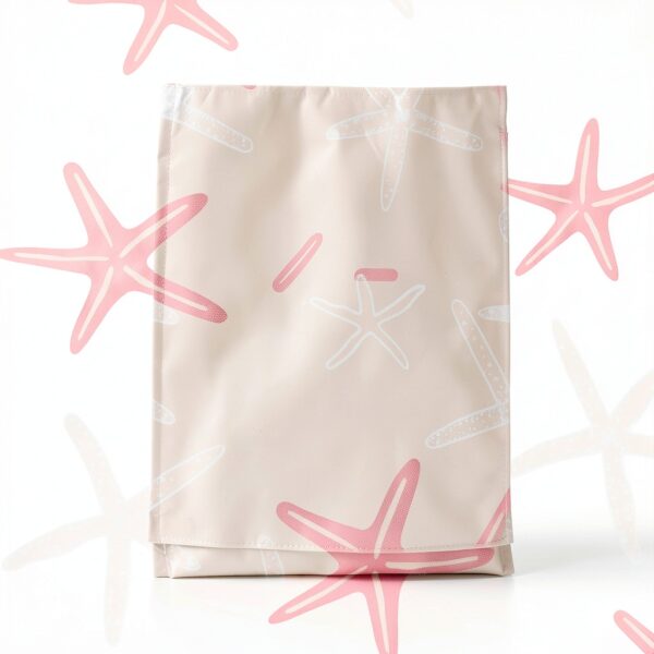 Gerber Baby Girls UPF 50 Swimwear Pink Starfish Design-5