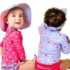 RuffleButts Baby One Piece Swimsuits UPF50 Sun Protection-5