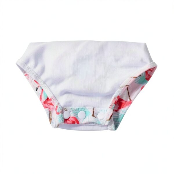 Aalizzwell Baby Girls Long Sleeve Swimsuit Polyester Spandex-3