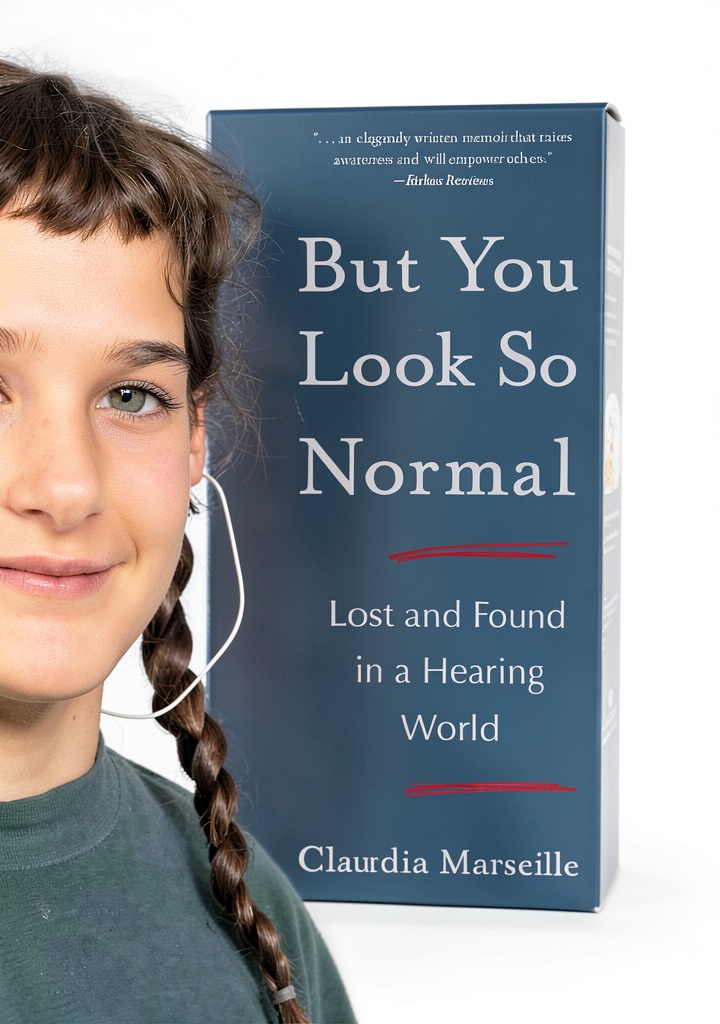Cover of She Writes Press disability biography book on a tablet