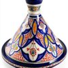 Tagine Treasures of Morocco Hand Painted Ceramic-0