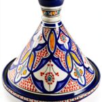 Tagine Treasures of Morocco Hand Painted Ceramic-0