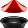 Sound Around Cast Iron Tagine Pot Glossy-7