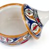 Moroccan Handcrafted Tagine Pot 4x4x5.5in Ceramic No Lid-1