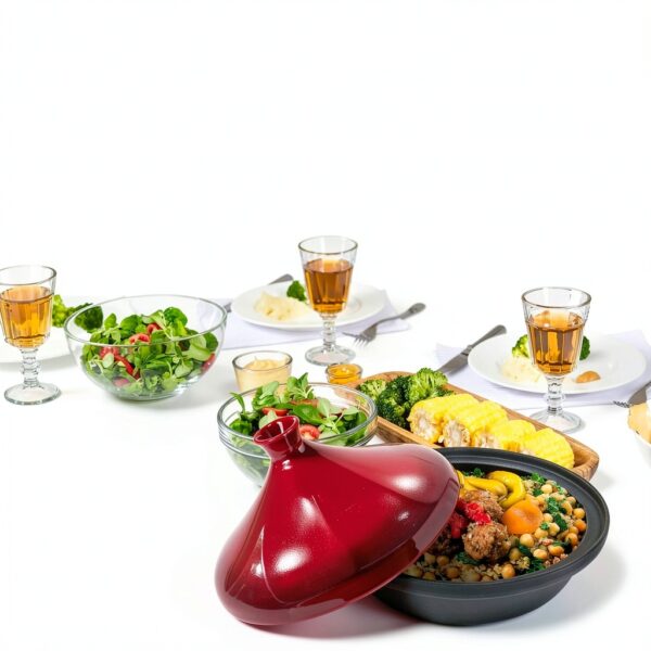 Enameled Cast Iron Moroccan Tagine by Potted Pans-2
