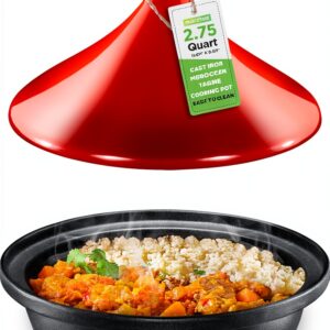 Sound Around Cast Iron Tagine Pot Glossy-0