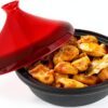 Enameled Cast Iron Moroccan Tagine by Potted Pans-0