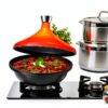 Bruntmor Cast Iron Moroccan Tagine Pot-3
