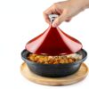 Sound Around Cast Iron Tagine Pot Glossy-4