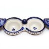Handcrafted Tagine Spice Holder with Lid 6.5" Wide Removable Covers-1