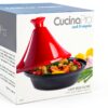 Moroccan Tagine Pot CIT-447 4-Quart Ceramic Lid Cast Iron-3
