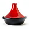 Le Creuset Tagine 2.3L Cerise Cast Iron Round Moroccan Tagine-9