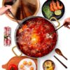 Tagine Cooker LOPERT 26cm Steel Construction Lid Dishwasher Oven Safe-1