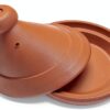 Tagine Treasure of Morocco 10‑Inch Non‑Glazed Ceramic Tagine with Lid-1