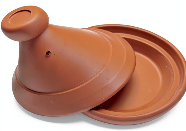 Tagine Treasure of Morocco 10‑Inch Non‑Glazed Ceramic Tagine with Lid-1