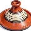 Tagine Treasure Of Morocco 12.5 Inch Clay Circle Tagine Handcrafted-1