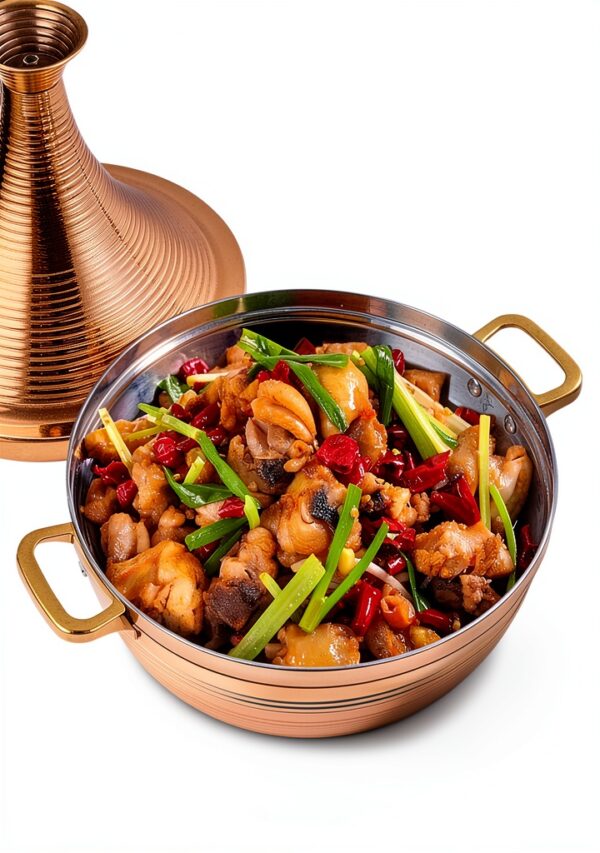 Tagine Cooker LOPERT 26cm Steel Construction Lid Dishwasher Oven Safe-2