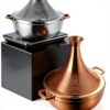 Tagine Cooker LOPERT 26cm Steel Construction Lid Dishwasher Oven Safe-6