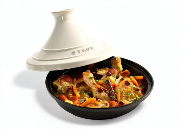 Zwilling Cast Iron Tagine with Ceramic Lid 1004018 Black 7.9"-5