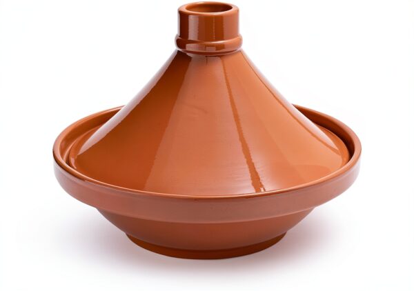 Tagine Sur La Table Glazed Terracotta Tagine with Lid 13x13x7.5 inches-0