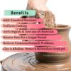 Swadeshi Blessings Hand Polished Clay Tagine with Terracotta Lid 2.8L-5