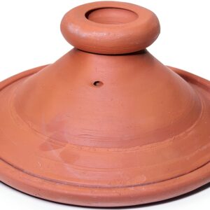 Tagine Treasure of Morocco 10‑Inch Non‑Glazed Ceramic Tagine with Lid-0