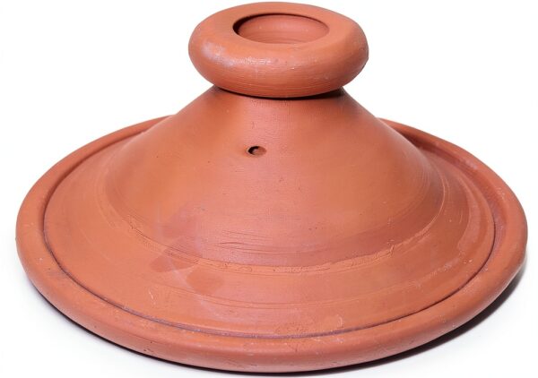 Tagine Treasure of Morocco 10‑Inch Non‑Glazed Ceramic Tagine with Lid-0