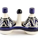 Casablanca Market Hand-Painted Clay Tagine Bowl 6" Wide 3.5" Tall-0