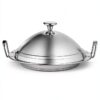 Starpia Stainless Steel Tagine Pot 3 Quart with Lid Polished Finish-1