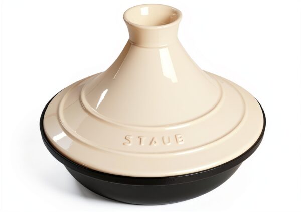 Staub Tagine 28cm Cast Iron with Ceramic Lid Genuine Product-0