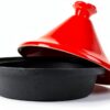 Moroccan Tagine Pot CIT-447 4-Quart Ceramic Lid Cast Iron-4