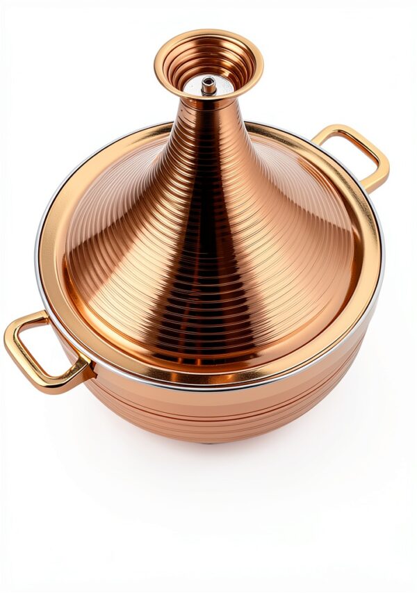 Tagine Cooker LOPERT 26cm Steel Construction Lid Dishwasher Oven Safe-4
