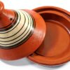 Tagine Treasure Of Morocco 12.5 Inch Clay Circle Tagine Handcrafted-2