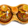 Tagine Spice Holder Treasures of Morocco Yellow 6.5" Handmade-2