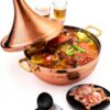 Tagine Cooker LOPERT 26cm Steel Construction Lid Dishwasher Oven Safe-7