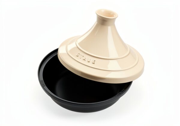 Zwilling Cast Iron Tagine with Ceramic Lid 1004018 Black 7.9"-1