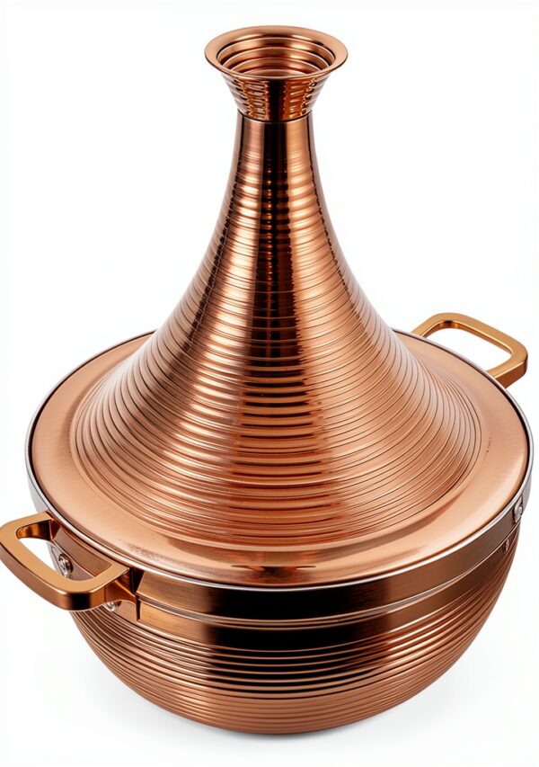 Tagine Cooker LOPERT 26cm Steel Construction Lid Dishwasher Oven Safe-0