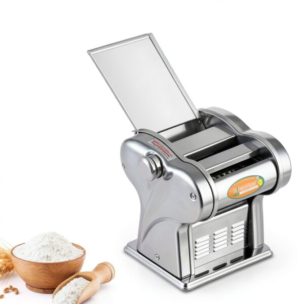 Electric Pasta Maker Newhai 135W Stainless Steel 1.5mm & 4mm Noodles-4