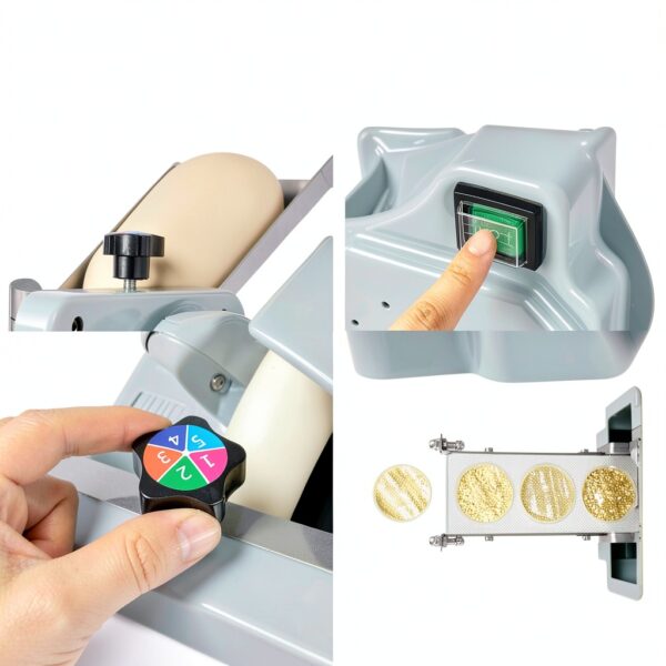 Dumpling Skin Maker RTUSUML Electric Wrapper Machine 140W Stainless-8