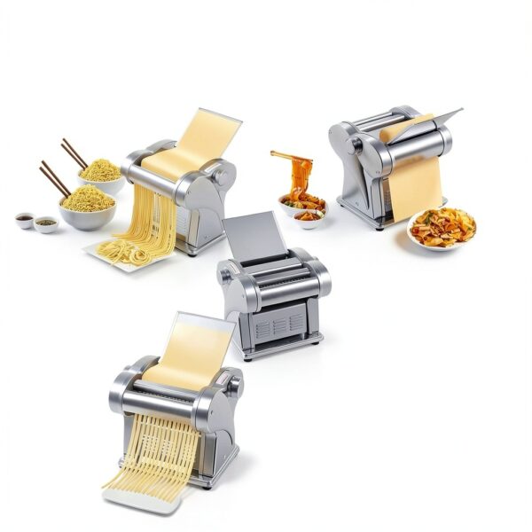 Electric Pasta Maker PoMuMOCic Stainless Steel 8 Thickness 2 Width-1