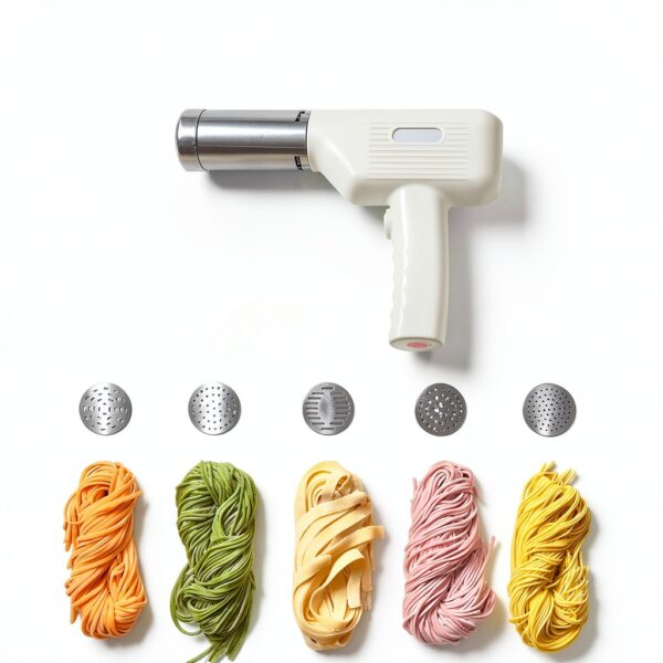 Handheld Electric Pasta Maker FEIKIT 5-in-1 Cordless Noodle Maker-1