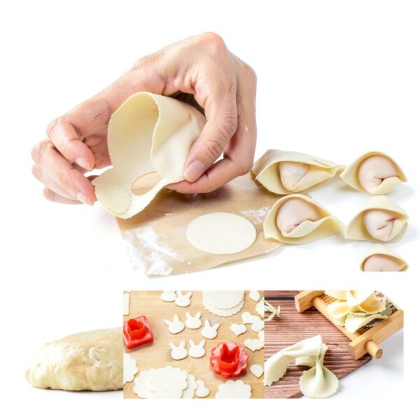 Electric Pasta Maker Newhai 135W Stainless Steel 1.5mm & 4mm Noodles-1