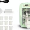 Electric Pasta Maker Mejuv 110V with 13 Mold Set Green-5