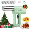 Handheld Portable Pasta Maker Newhai 5-in-1 Noodle Maker Green-0