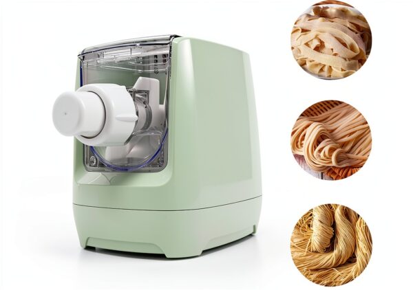 Electric Pasta Maker Mejuv 110V with 13 Mold Set Green-6
